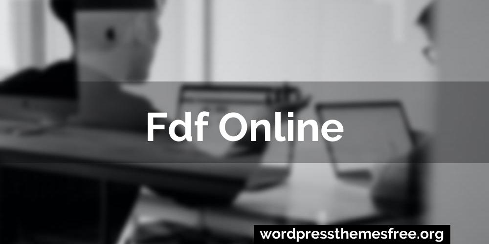 Unleashing the Power of Fdf Online: A Game-Changing Experience